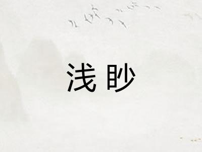 浅眇