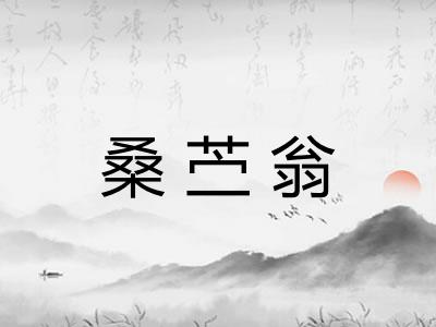 桑苎翁