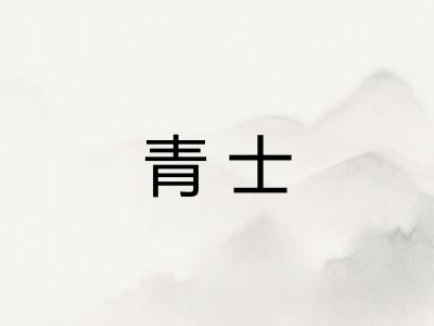 青士