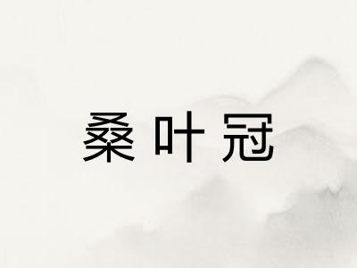 桑叶冠