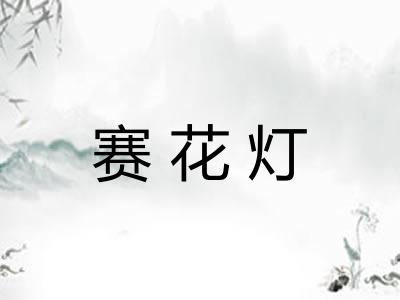 赛花灯