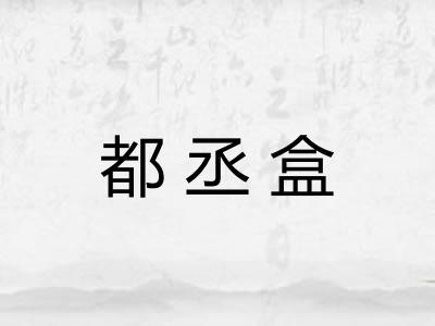 都丞盒