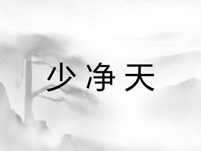 少净天
