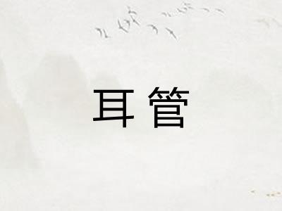 耳管