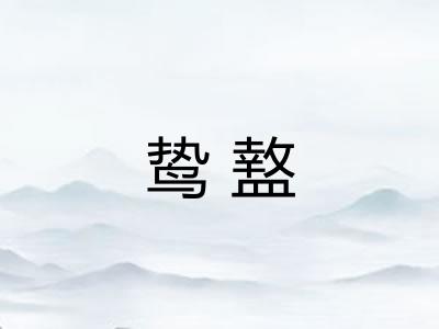 鸷盩