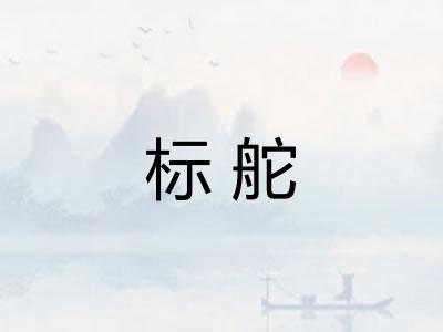标舵
