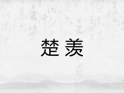 楚羡