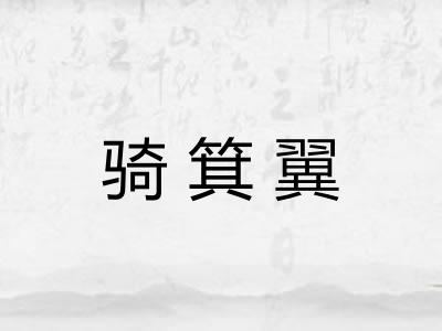 骑箕翼