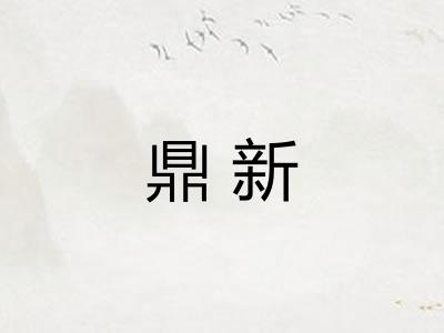 鼎新