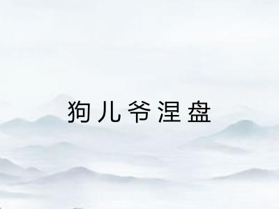 狗儿爷涅盘