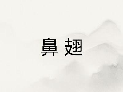 鼻翅