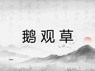 鹅观草