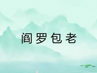 阎罗包老