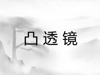 凸透镜