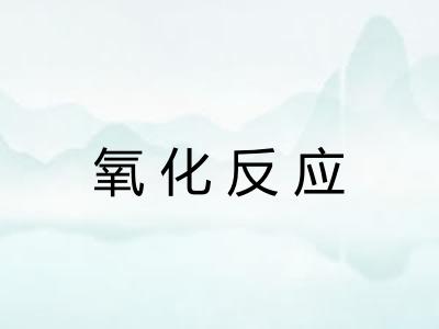 氧化反应