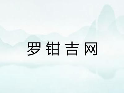 罗钳吉网