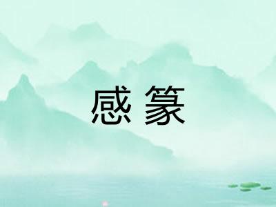 感篆