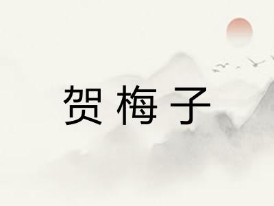 贺梅子