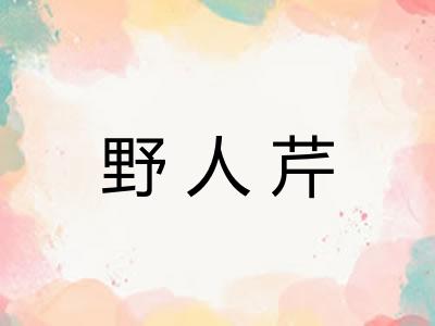野人芹