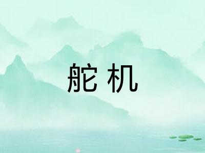 舵机