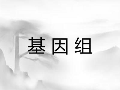 基因组
