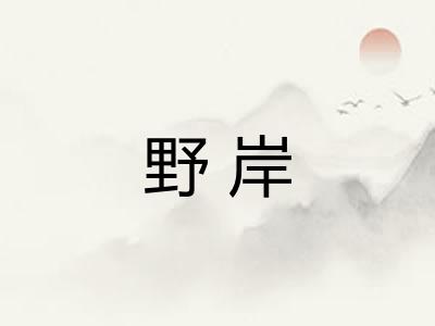 野岸