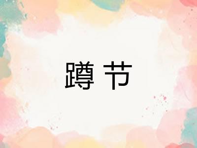 蹲节