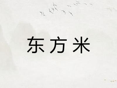 东方米