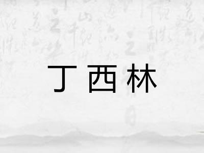 丁西林