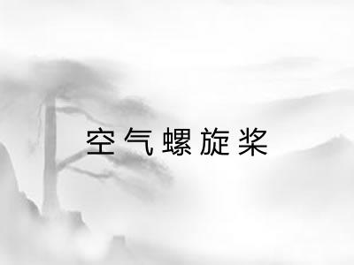 空气螺旋桨