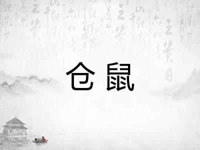 仓鼠
