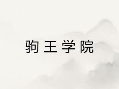 驹王学院
