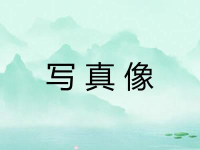 写真像