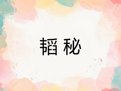 韬秘