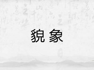 貌象