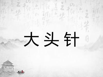 大头针