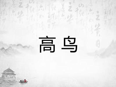 高鸟