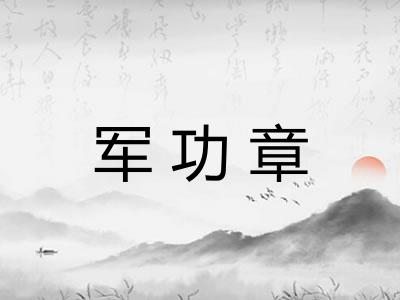 军功章