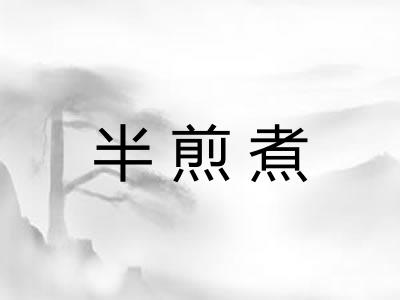 半煎煮