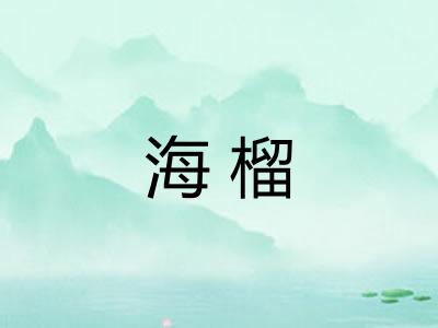 海榴