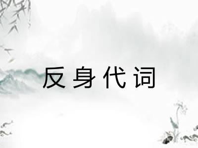 反身代词