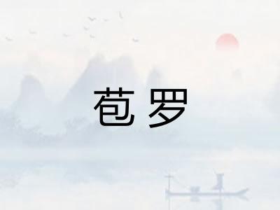 苞罗