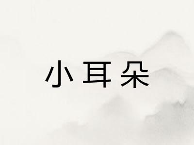 小耳朵