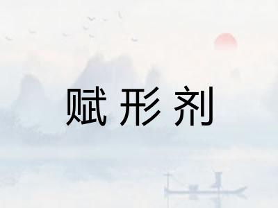 赋形剂