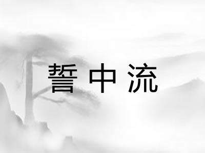 誓中流
