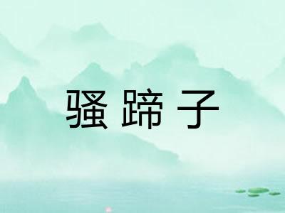骚蹄子