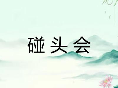 碰头会