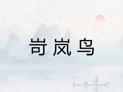 岢岚鸟