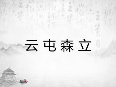 云屯森立