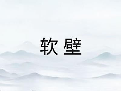 软壁